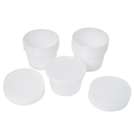 FABRICATION ENTERPRISES Fabrication Enterprises 10-0943 Containers And Lids Only For 1 Lb Putty 10-0943